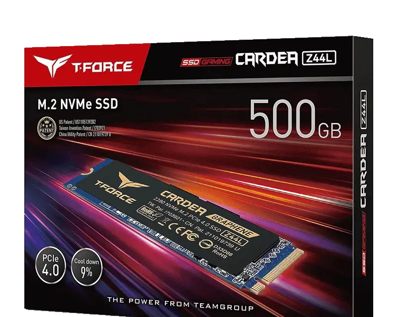 SSD M.2 T-Force CARDEA Z44L 500GB