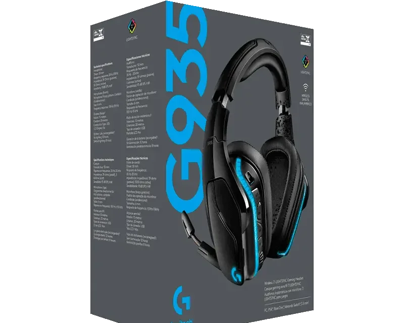 Logitech G935 Wireless 7.1 Surround Sound Gaming Headset