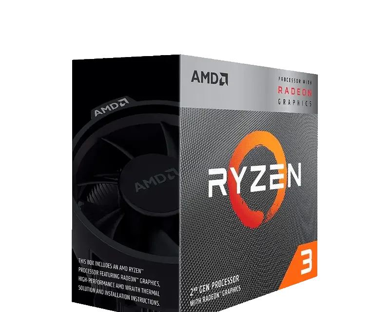 AMD Ryzen 3 3200G with Radeon Vega 8 Graphics