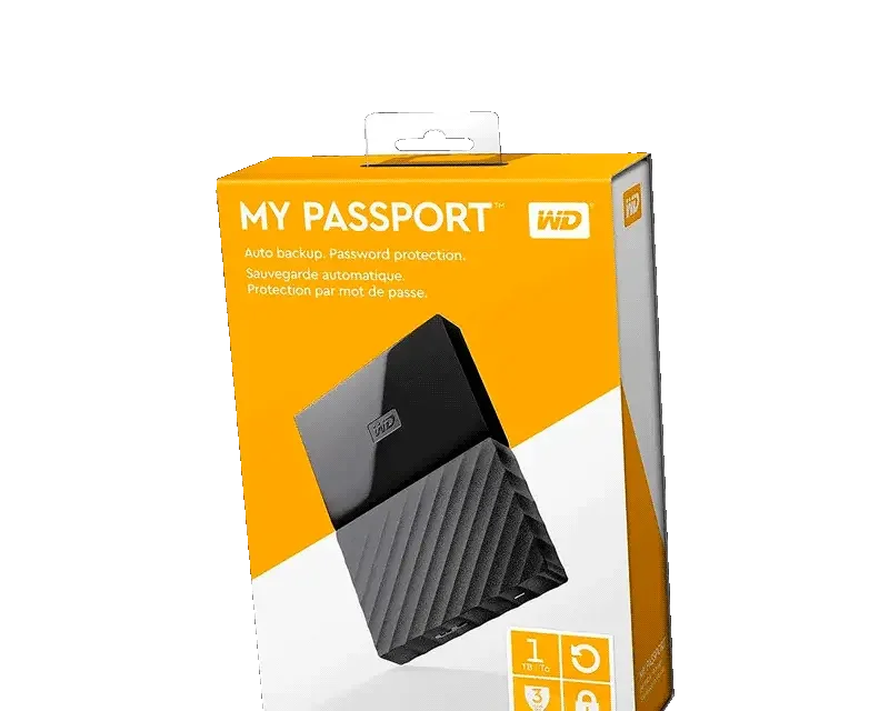 External HDD WD MY Passport 1TB USB 3.0