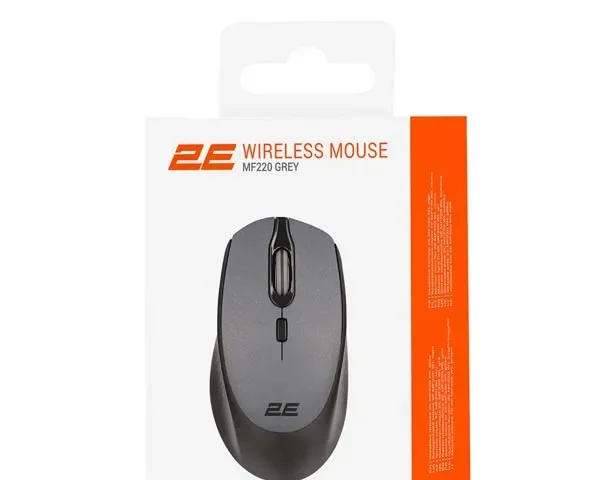 2E MF220 Grey Wireless Mouse 2E-MF220WB