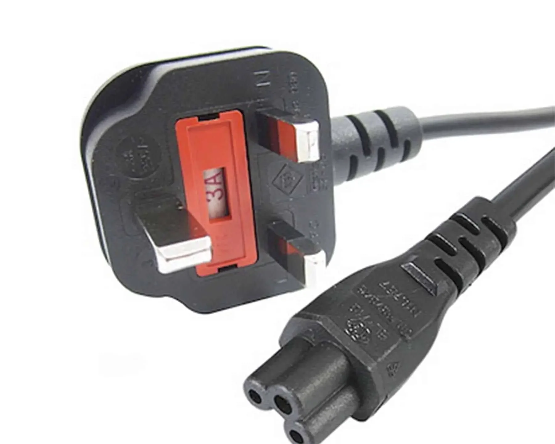 Noutbuk Power Kabel 3-Pin 1.5 Metr
