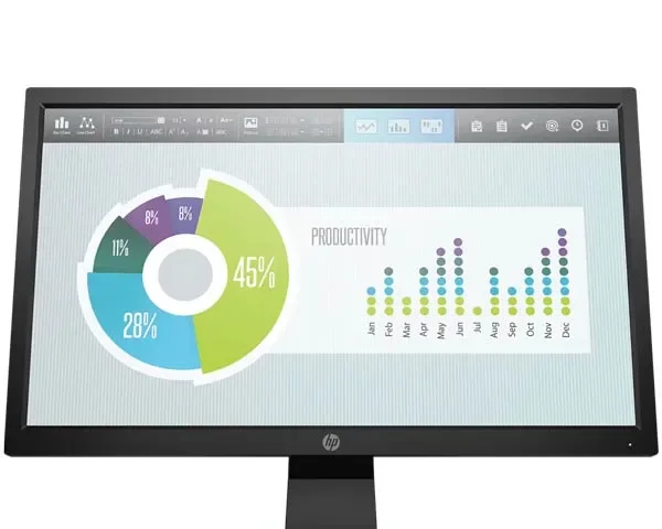 HP P204v 19.5" HD+ Monitor 5RD66AA