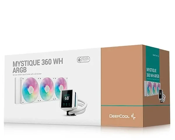 DeepCool MYSTIQUE 360 WH ARGB Liquid CPU Cooler