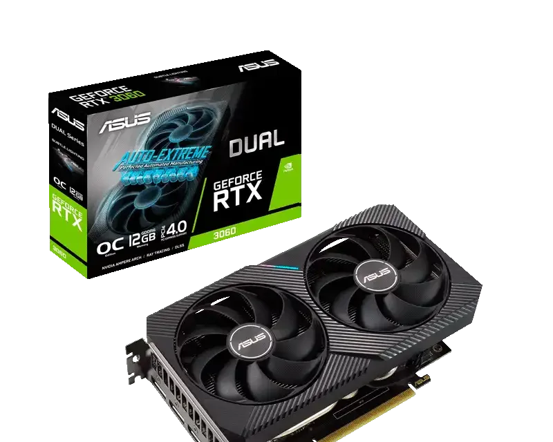 Asus Dual GeForce RTX 3060 V2 12GB OC Edition