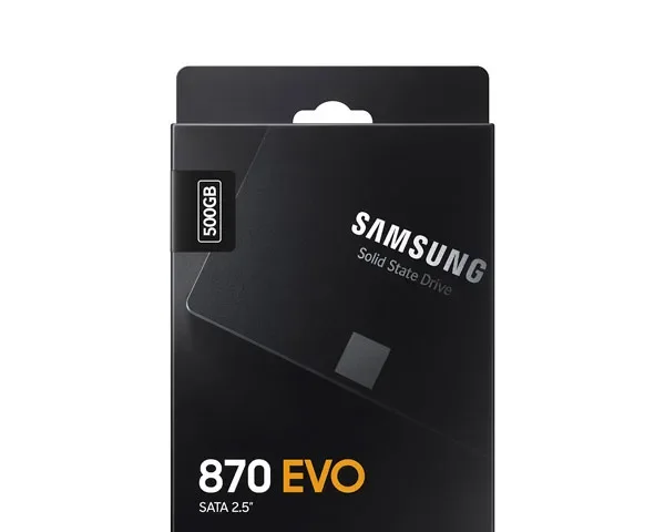 SAMSUNG 870 EVO 500GB 2.5 Inch SATA III SSD