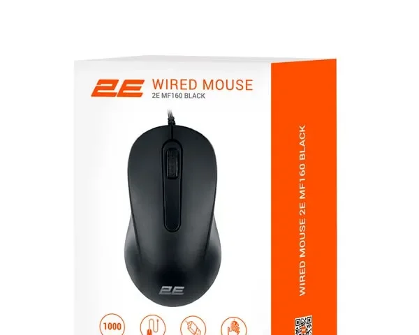 2E MF160 Black USB Mouse 2E-MF160UB