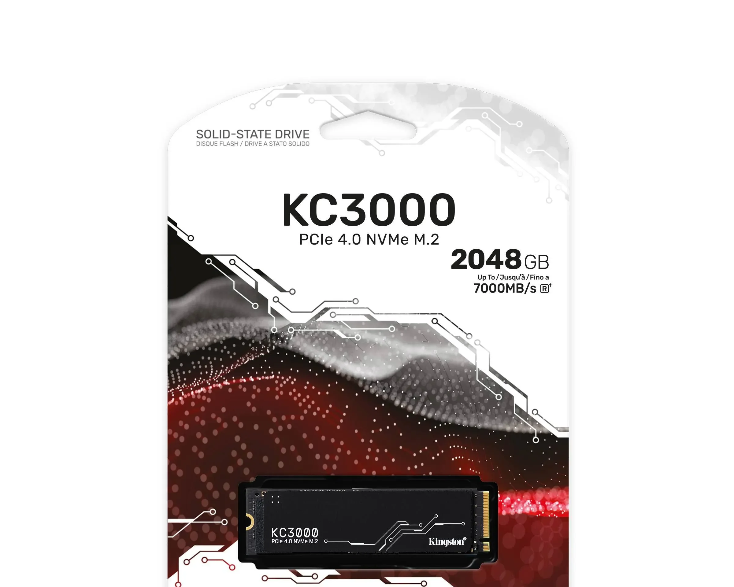 Kingston KC3000 2TB PCIe 4.0 NVMe M.2 SSD