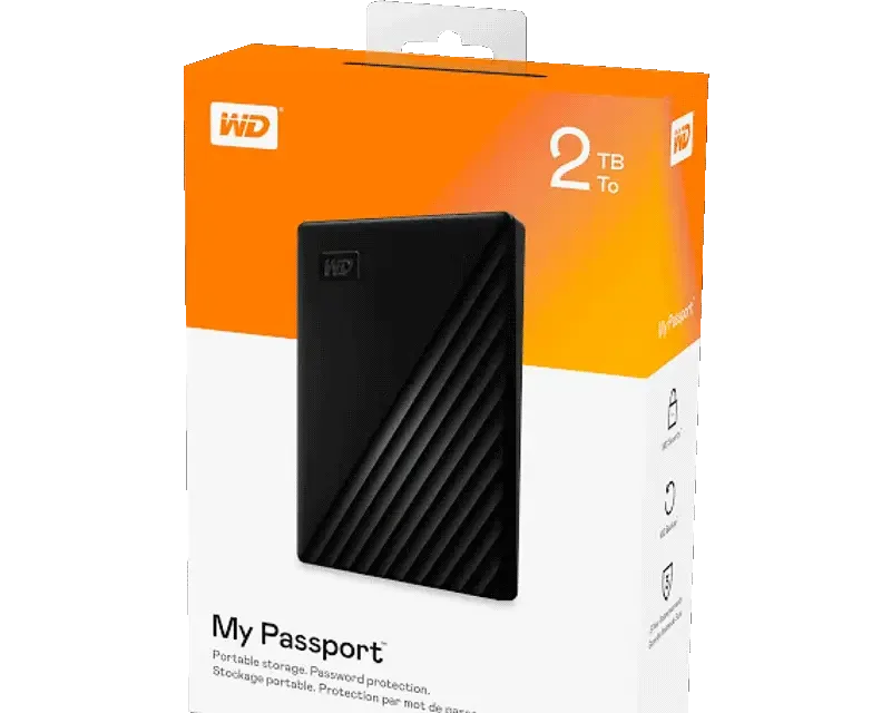 External HDD WD MY Passport 2TB