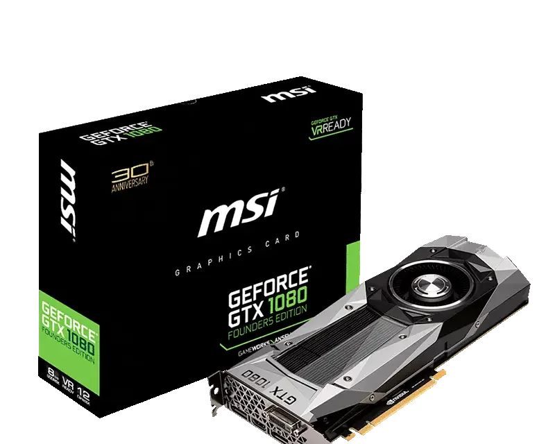 MSI GeForce GTX 1080 Founders Edition 8GB