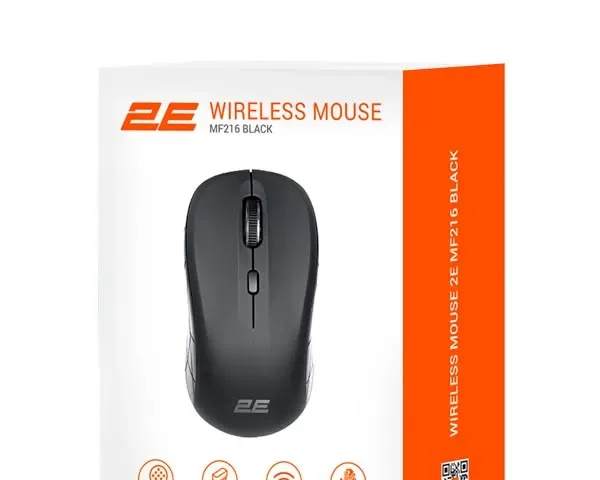 2E MF216 Wireless Black Mouse 2E-MF216WB