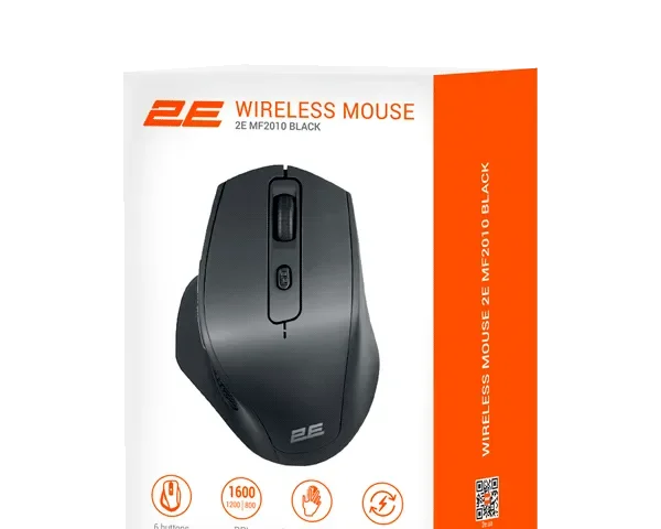 2E MF2010 Black Mouse 2E-MF2010WB