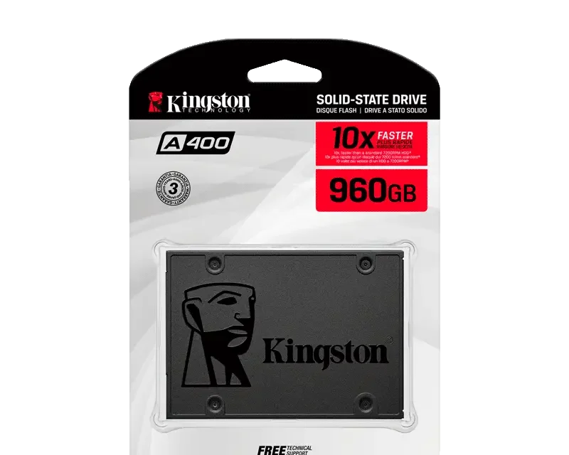 SSD SATA Kingston A400 960GB SA400S37/960G