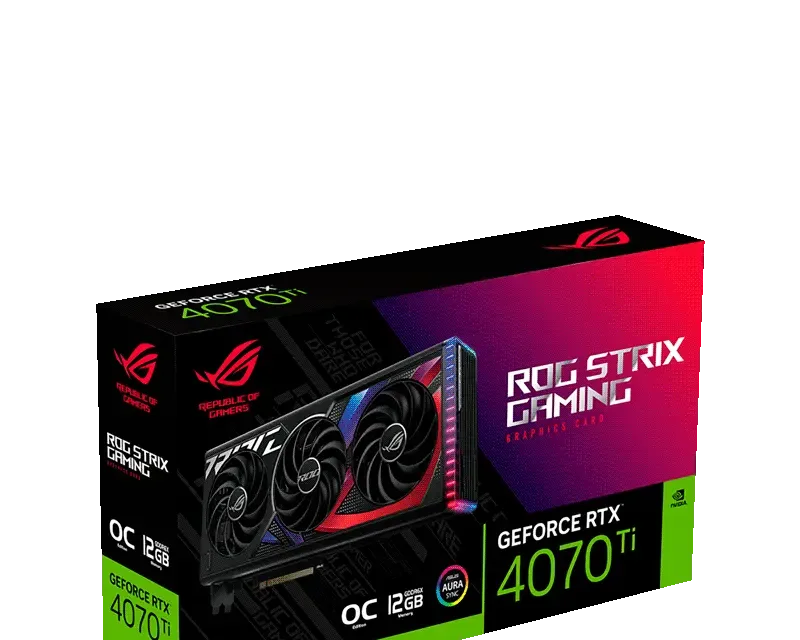 Asus ROG Strix GeForce RTX 4070Ti 12GB GDDR6X OC Edition