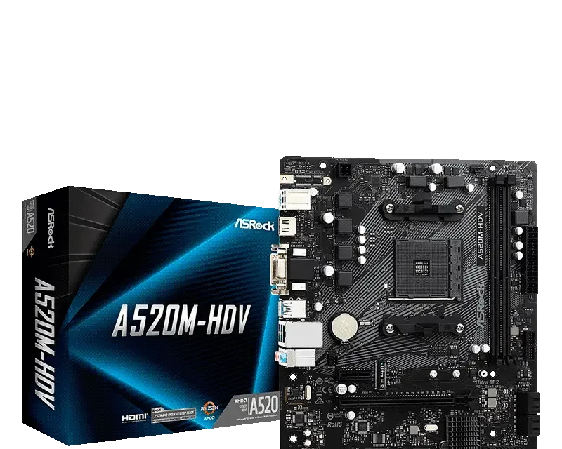 ASRock A520M-HDV