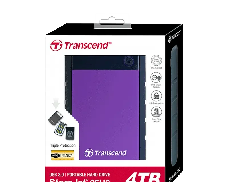 External HDD Transcend 4TB