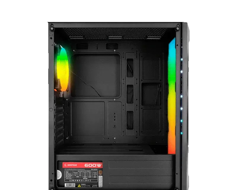 Rampage X-BASE 600W 80 Plus Bronze Gaming Case