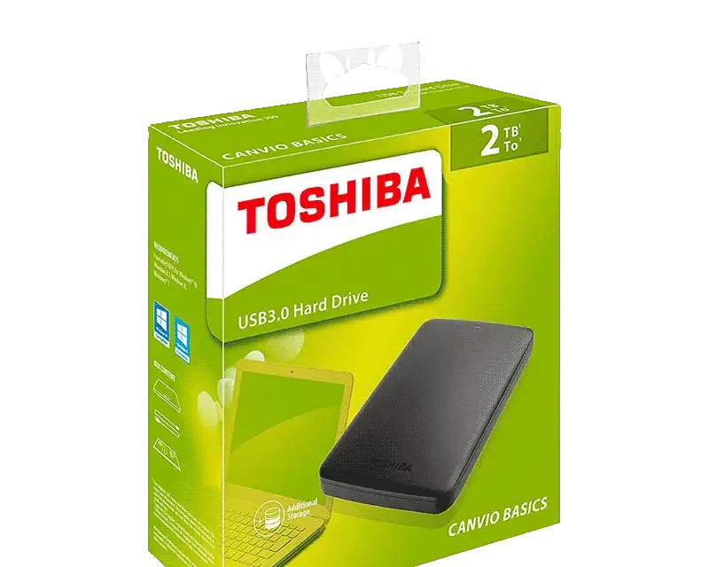 External HDD Toshiba Canvio Basics 2TB USB3.0