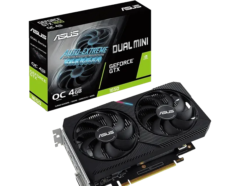 ASUS Dual Mini GTX 1650 4GB