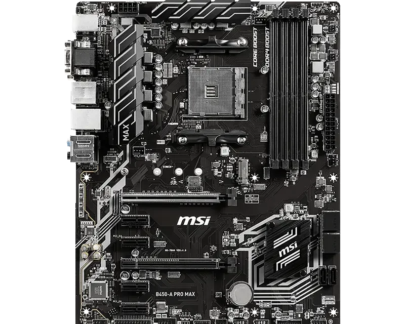 MSI B450M -A PRO MAX