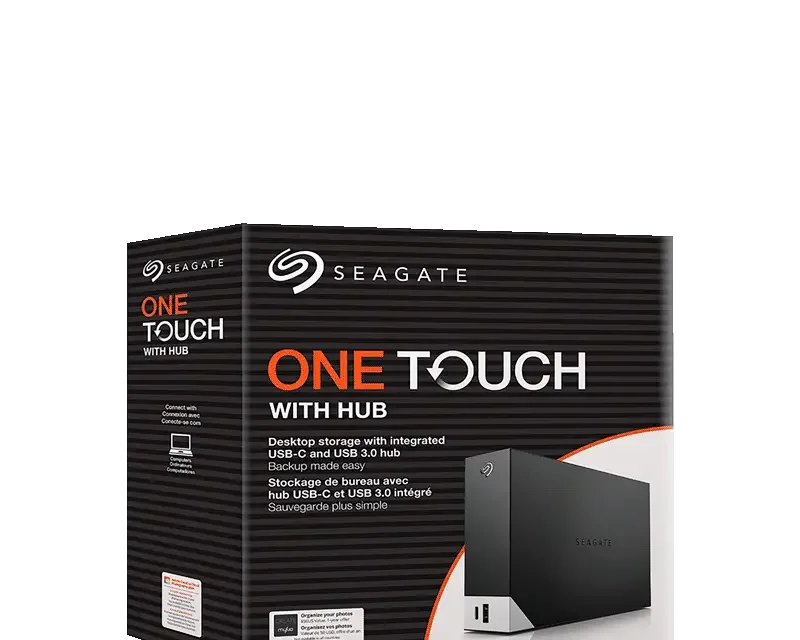 Seagate One Touch 16TB External HDD With Hub