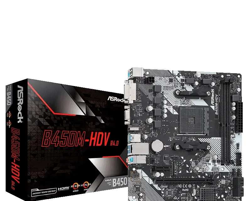 ASRock B450M-HDV R4.0
