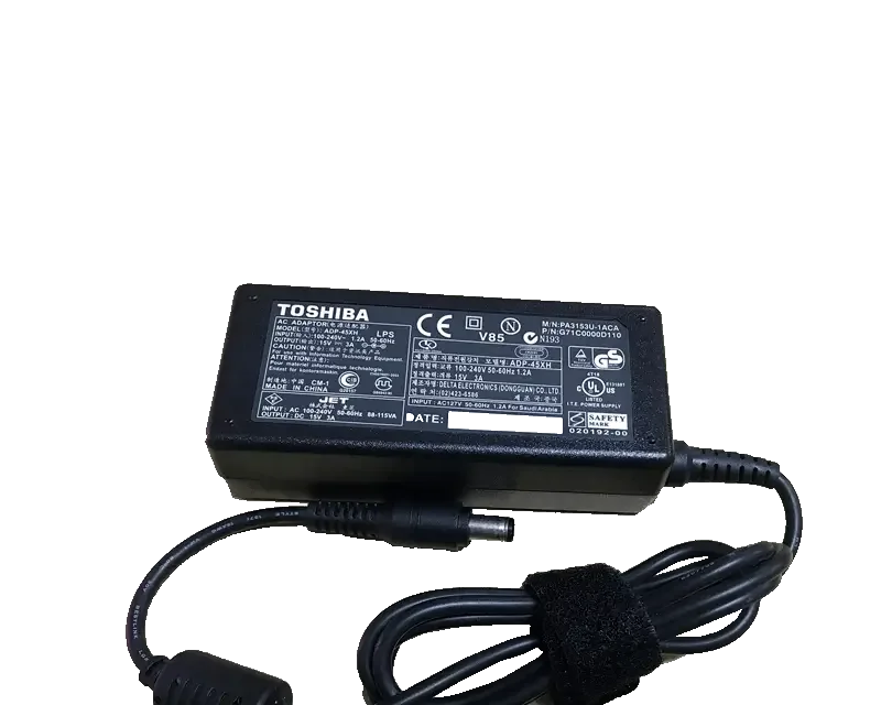 Adapter Toshiba 15V 3A 6.3x3.0