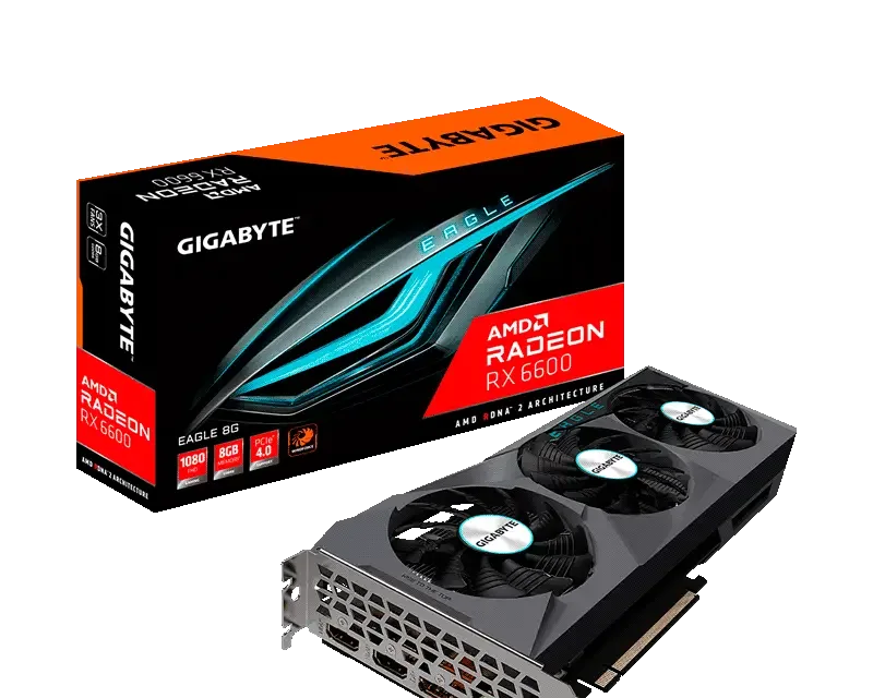 Gigabyte RX 6600 EAGLE 8GB GV-R66EAGLE-8GD