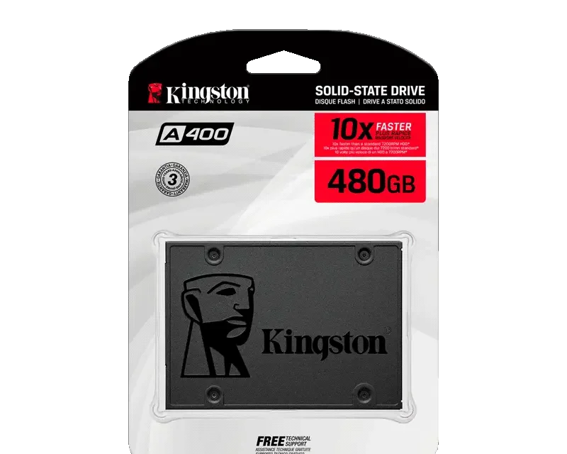 Kingston A400 480GB SATA SSD SA400S37/480G