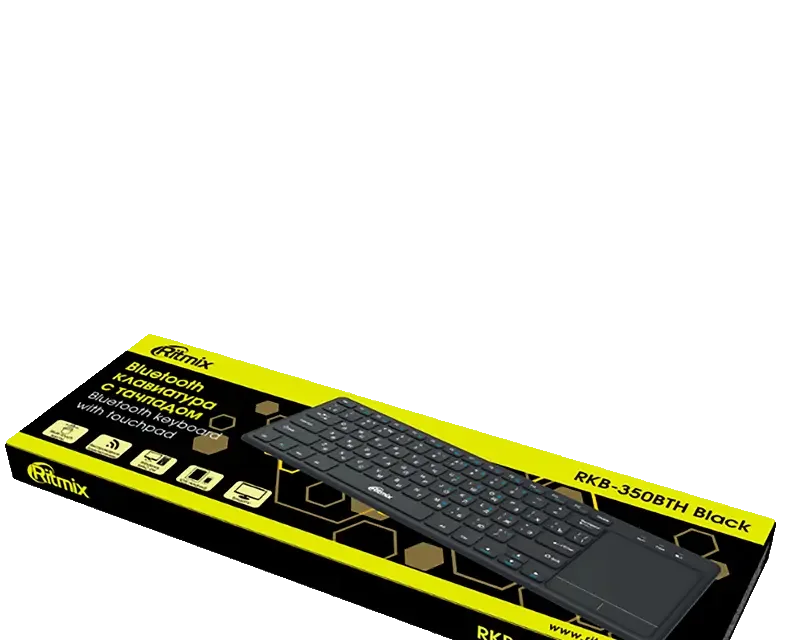 Klaviatura Ritmix RKB-350BTH Black
