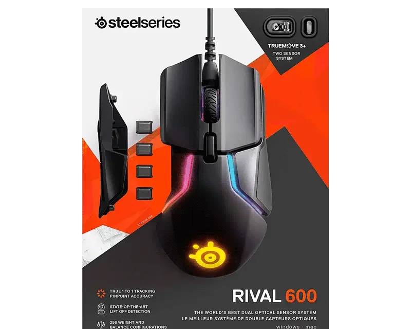 Mouse SteelSeries Rival 600