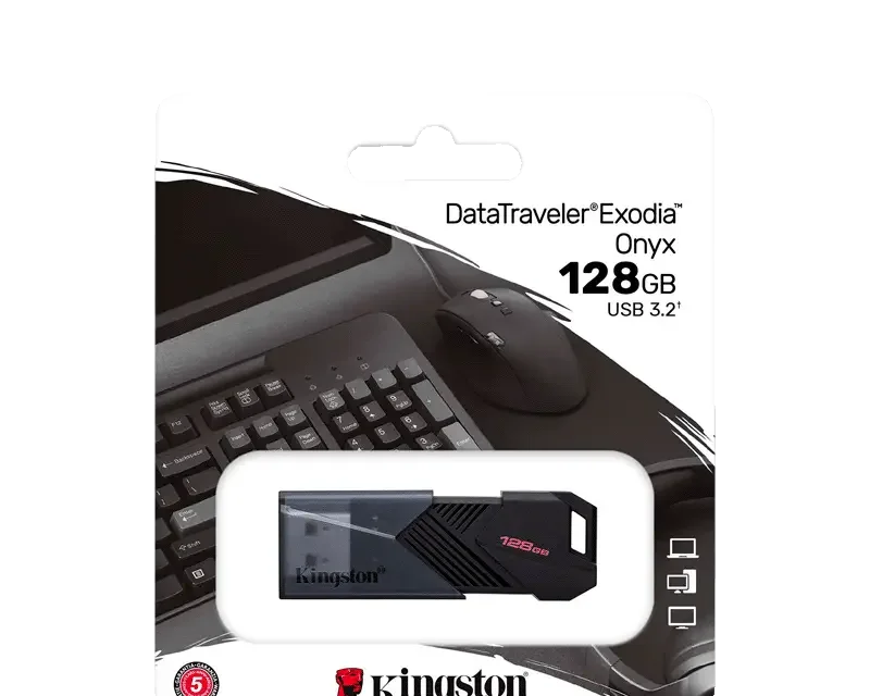 Kingston 128GB DataTraveler Exodia Onyx USB Flash Drive