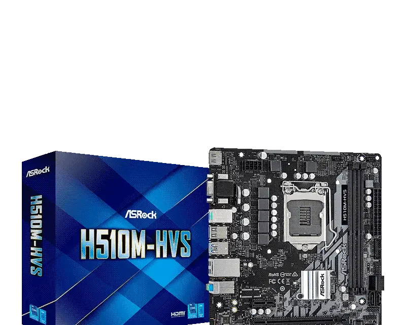 Ana Plata ASRock H510M-HVS
