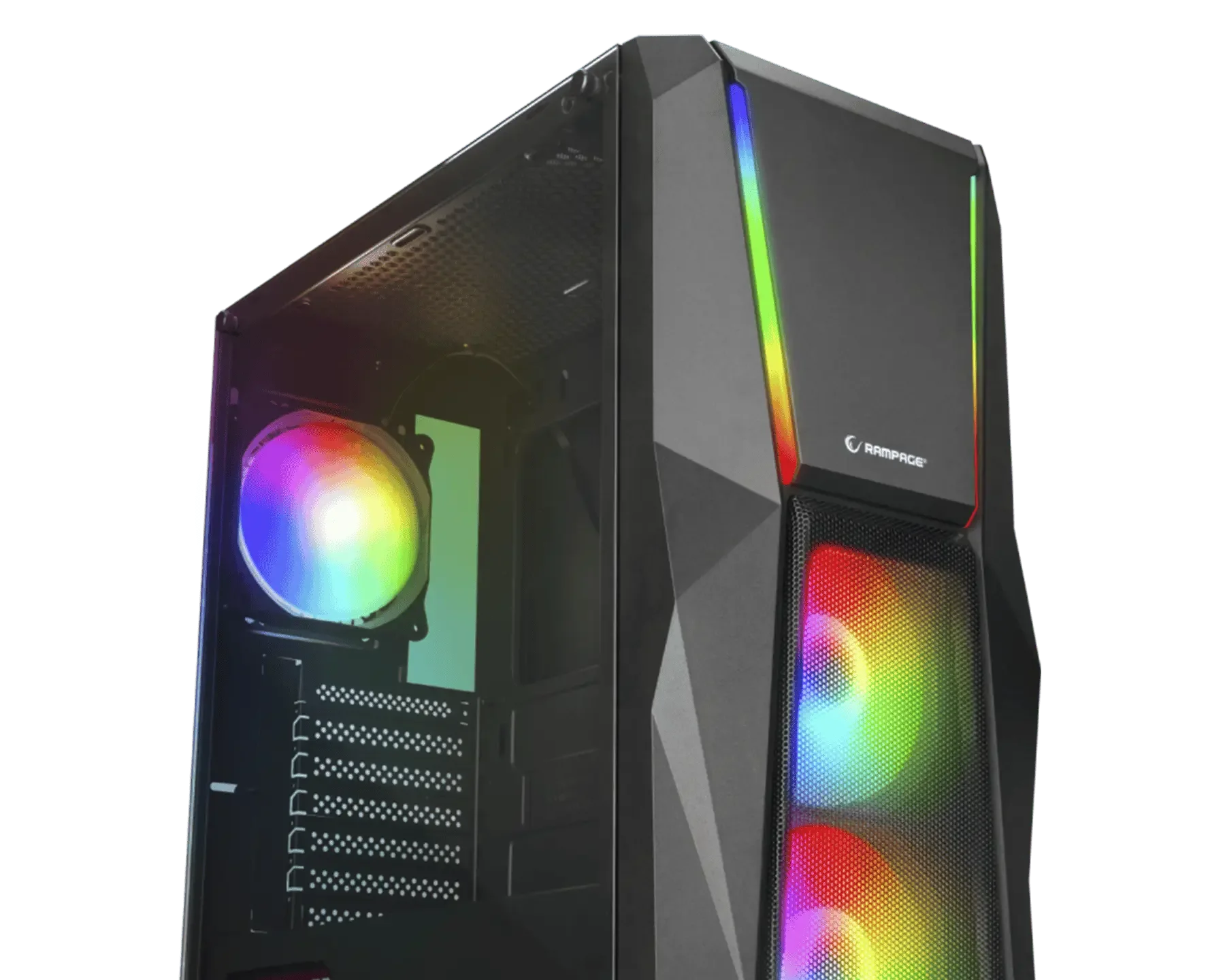 Rampage X-FORCE 600W 80 Plus Bronze Gaming Case
