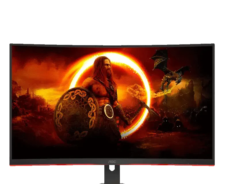 AOC CQ32G2SE/BK Curved QHD Gaming Monitor