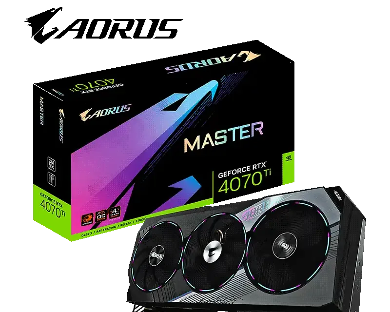 Gigabyte AORUS GeForce RTX 4070 Ti MASTER 12GB
