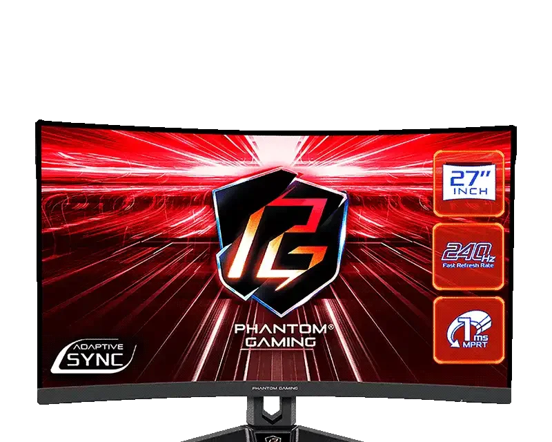 ASRock PG27F15RS1A Curved Gaming Monitor