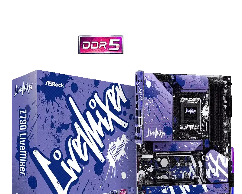 ASRock Z790 LiveMixer DDR5 LGA1700 Motherboard