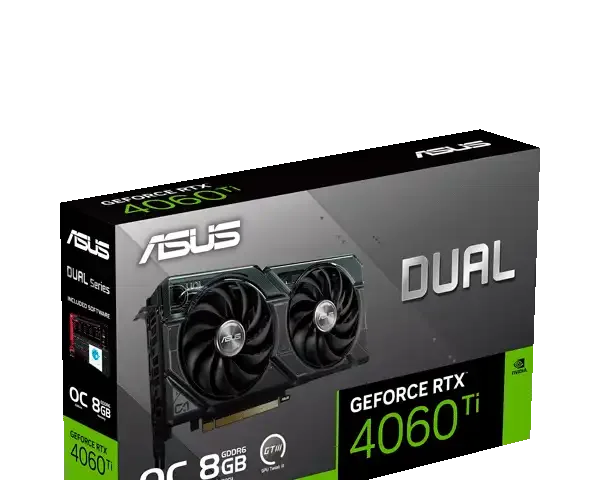 ASUS Dual GeForce RTX 4060 Ti OC Edition 8GB GDDR6
