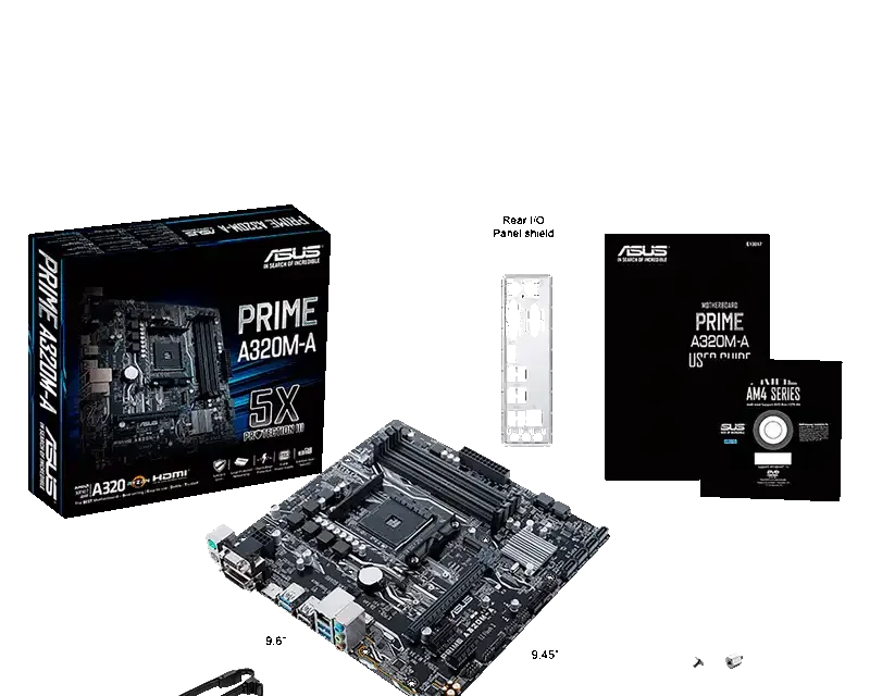 Asus PRIME A320M-A 90MB0VA0-M0EAY0