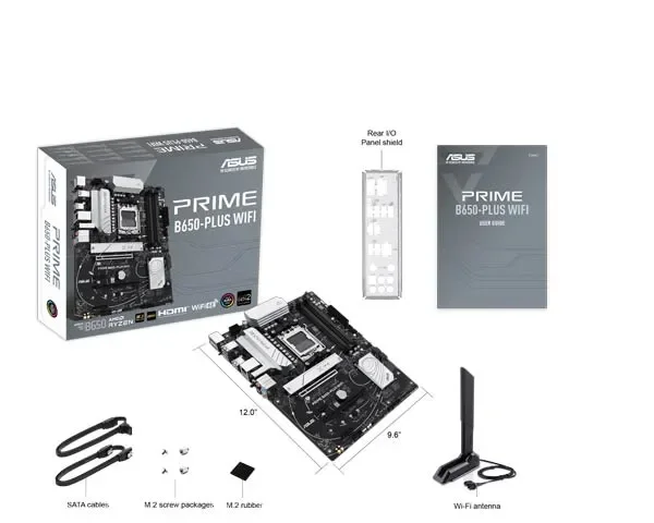 ASUS Prime B650-PLUS WiFi AM5 Motherboard