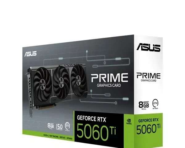 ASUS Prime GeForce RTX 5060 Ti 8GB GDDR7