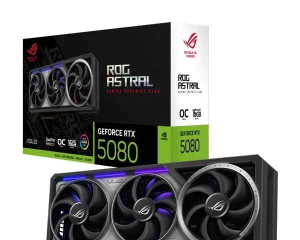 ASUS ROG Astral GeForce RTX 5080 16GB GDDR7 OC Edition