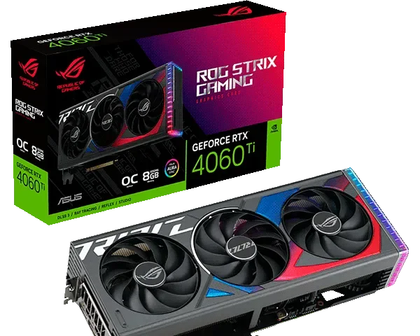ASUS ROG Strix GeForce RTX 4060 Ti 8GB GDDR6 OC