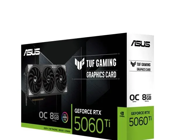 ASUS TUF Gaming GeForce RTX 5060 Ti 8GB GDDR7 OC Edition