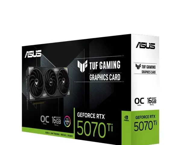 ASUS TUF Gaming GeForce RTX 5070 Ti 16GB GDDR7 OC Edition