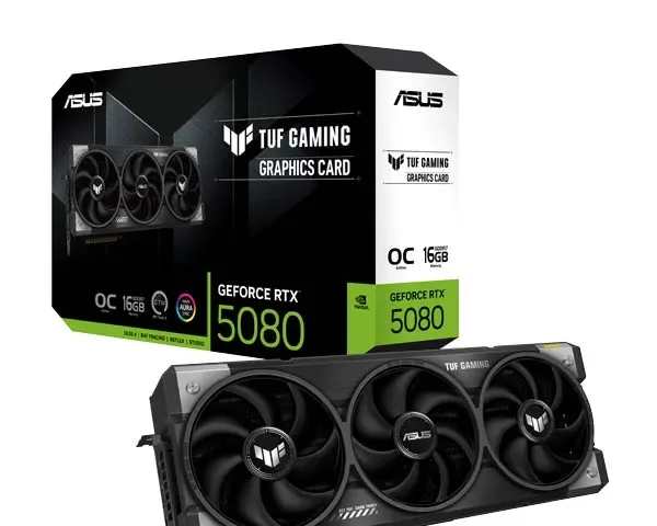ASUS TUF Gaming GeForce RTX 5080 16GB GDDR7 OC Edition