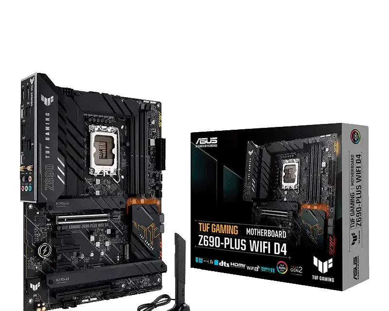 Asus TUF Gaming Z690-Plus WiFi D4 90MB1AV0-M0EAY0