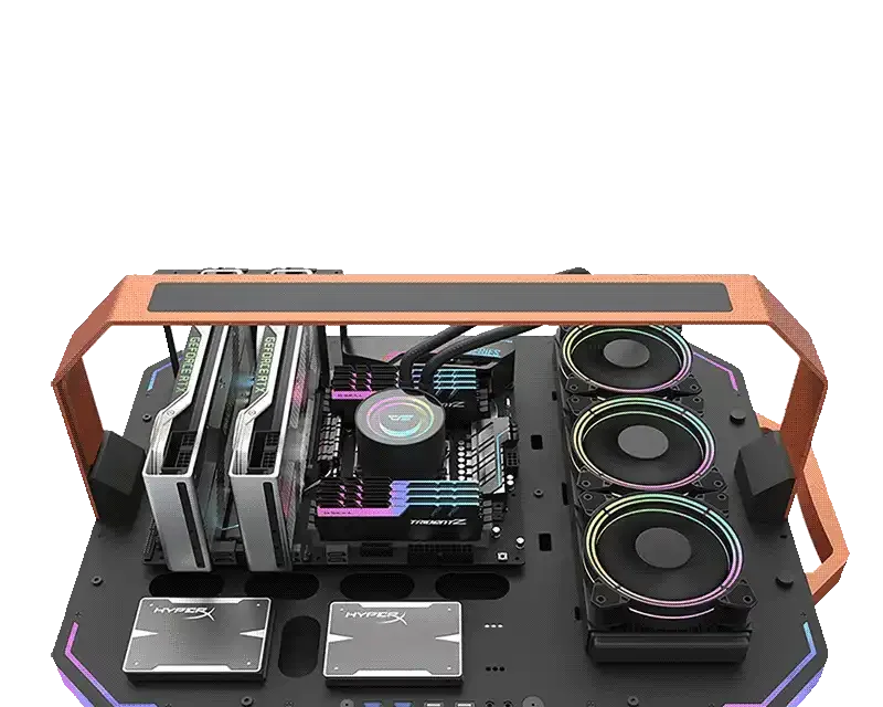 Aigo DarkFlash Blade-X Open Frame Luxury Gaming Case