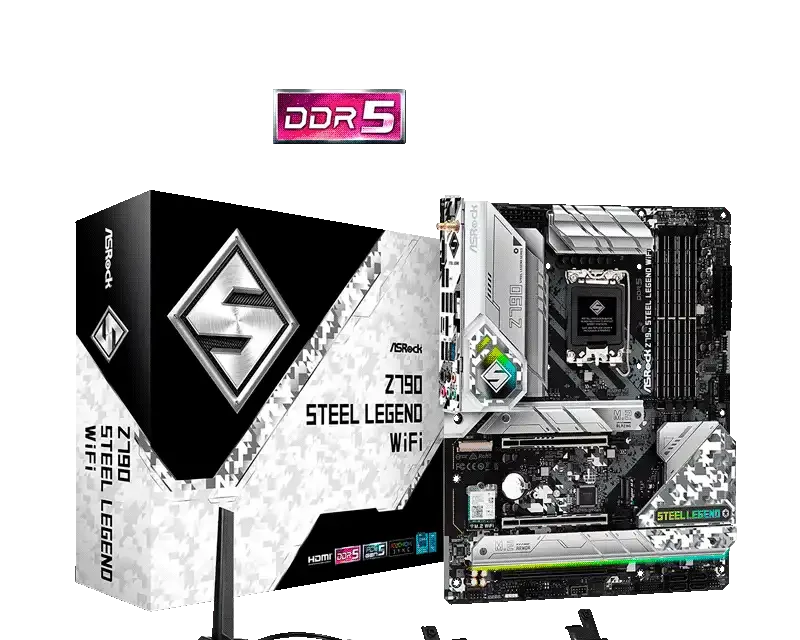 ASRock Z790 Steel Legend WiFi 90-MXBKD0-A0UAYZ